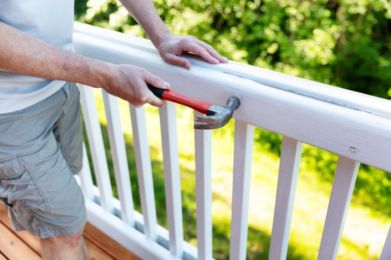 Wood Railing Repair in Conroe, TX